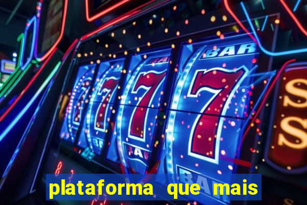 plataforma que mais paga no fortune tiger